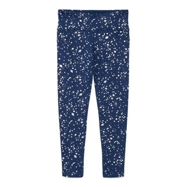 Athletic Works Girl's Active Foil Legging, Sizes 4-18