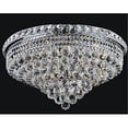 thumbnail image 4 of CWI Lighting Luminous 12 Light Flush Mount With Chrome Finish, 4 of 5