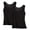 AV23-Black, variant on 2 Pcs Tank Tops For Women Summer Ice Silk Camisole Tops Seamless Breathable Deep Scoop Neck Camis Sleeveless Workout Undershirts Light pink L