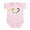 Petal Pink, variant on CafePress - Chick Magnet Infant Bodysuit - Baby Light Bodysuit, Size Newborn - 24 Months