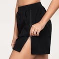 thumbnail image 2 of Women's High Waisted Zipper Casual Summer Sports Casual Shorts With Pockets, 2 of 2