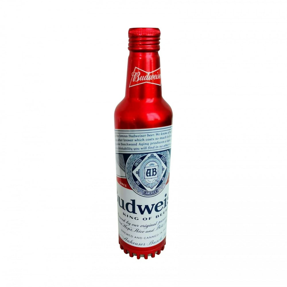 Budweiser Aluminum Bluetooth Bottle Speaker