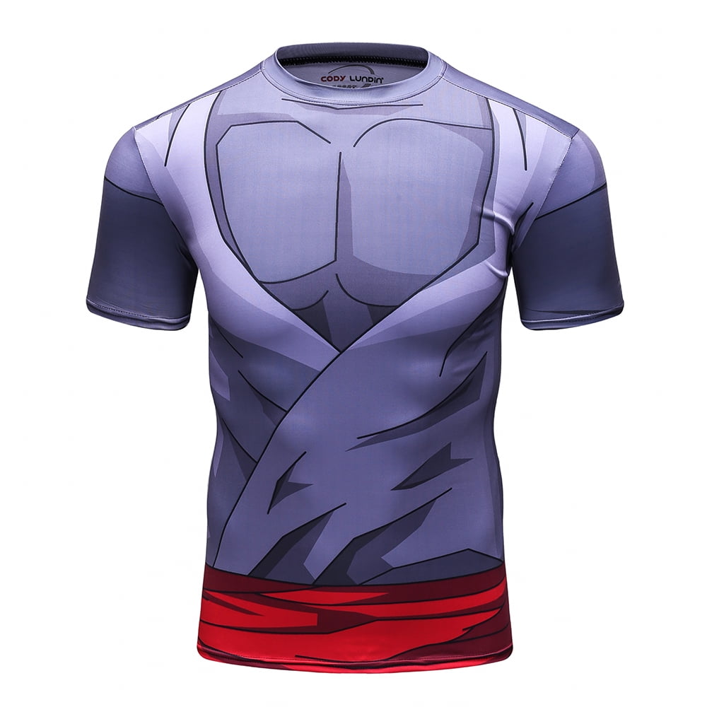 CosFitness Anime Workout Shirt, Dragon Ball Cosplay Fitness