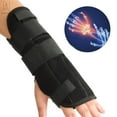 thumbnail image 3 of Gustave 2pc Breathable Wrist Brace Support Carpal Tunnel Splint Sprain Forearm Band Straps Adjustable Hand Support for Injuries, Wrist Pain, Sprain, Sport (Left+Right), 3 of 10