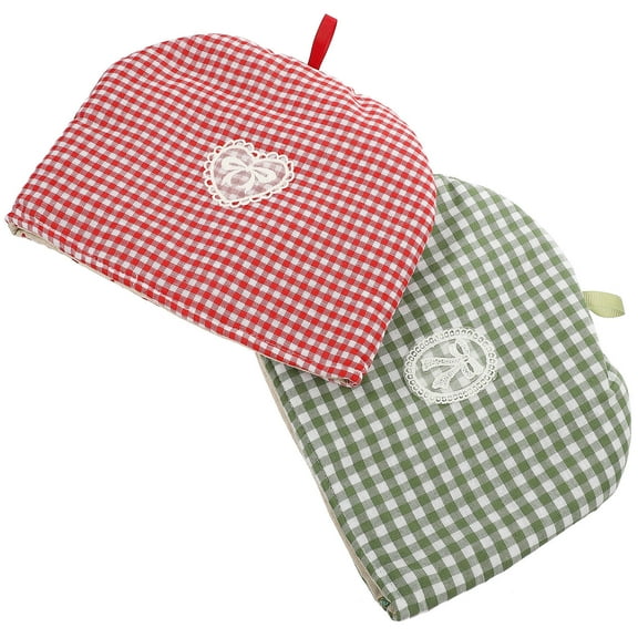HONITANO 2Pcs Tea Cozy For Teapot Assorted Color Insulation And Thermal Retention