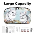 thumbnail image 3 of Animal Cord Organizer Travel Bag with Waterproof Oxford Fabric, Cable Storage Organizer Case for Electronic Devices, Small Parts Storage Box - 5.9x9.44x3.14 in, 3 of 6