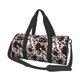 thumbnail image 1 of Balery Cow Skin Bolsa de Gimnasio para Mujeres y Hombres, Bolsa de Viaje Impermeable, Bolsa de Fin de Semana con Compartimento para Zapatos y Bolsillo Húmedo, 1 of 6