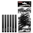 thumbnail image 3 of DEBGFS 6 Pieces Graphite Material Sticks Square Compressed Charcoal Sticks Drawing Pencils Set for DIY Drawing Crafts, Sketching, Shading, Beginners and Artists, 3 of 5