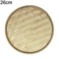 thumbnail image 2 of SPRING PARK Handmade Round Bamboo Handmade Round Bamboo Weaving Sieve Snack Food Bread Picnic Vegetable Seed, 2 of 6