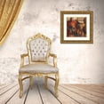 thumbnail image 3 of Oudkerk, Marie-Louise 26x26 Gold Ornate Wood Framed with Double Matting Museum Art Print Titled - Ode to Music I, 3 of 4