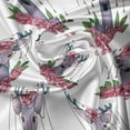 thumbnail image 5 of Ambesonne Tattoo Valance Pack of 2, Deer Accessories Peonies, 54"X18", Mauve Coral Green, 5 of 5