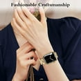 thumbnail image 7 of REQO Bling Bands Compatible With Apple Watch Band Series 11 10 9 8 7 6 5 4 3 2 1 38mm 40mm 42mm 44mm 45mm 46mm Diamond Jewelry Metal O-Shape Elegant iwatch Bands For Women, 7 of 7