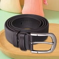thumbnail image 1 of Cinturón de cuero PU Salvador para hombre 120cm marrón, 1 of 10