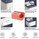 thumbnail image 3 of Caja de almacenamiento de escritorio para sala de estar, comedor, mesa de café, control remoto cosmético Vhermosa CPB-US-XD1025-2, 3 of 5