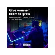 Crucial T710 1 TB Solid State Drive - M.2 2280 Internal - PCI Express NVMe (PCI Express NVMe 5.0 x4) - Motherboard Device Supported - 600 TB TBW - 1