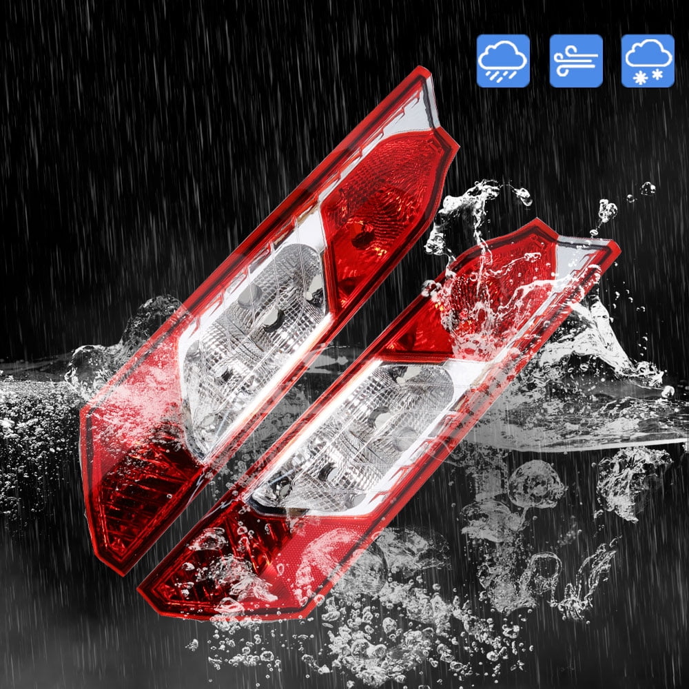 Driver Passenger Side Tail Lights Replacement for 2014-2020 Ford Transit Connect Rear Tail Lights Brake Lamps Assembly Left & Right Side