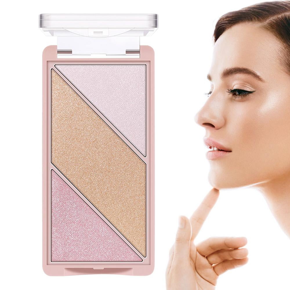 GOTIDA Bronzer and Highlighter Palette 3 in 1 Blush Highlighter Bronzer
