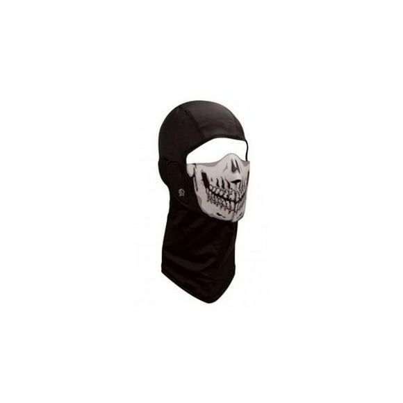Balboa Zan Headgear WBNFM004H Removable Half Mask Neoprene Gray Skull
