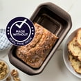 thumbnail image 5 of Circulon Bakeware Nonstick  9" x 5" Loaf Pan, Chocolate Brown, 5 of 10
