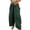 Z12 Brown, variant on Womens Wide Leg Harem Pants High Waisted Baggy Boho Linen Pants with Pockets Loose Casual Summer Beach Clothes 2026 Khaki,S