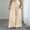 Beige wide leg high waist pants a1, variant on Cagogo Women Wide Leg High Waisted Pleated Casual Lounge Pants Long Trousers Workout Beach Summer Clothes, Blue S
