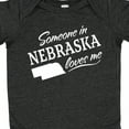 thumbnail image 4 of Inktastic Someone in Nebraska Loves Me Boys or Girls Baby Bodysuit, 4 of 5