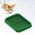 thumbnail image 6 of perfeclan Dog Toilet Dog Potty Tray Keep Paws And Floors Clean Removable Potty Trainer Puppy Pee Pad Holder for Small Medium Large Dogs Green, 6 of 9