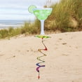 thumbnail image 2 of In The Breeze 1105 — Margarita 5 O'Clock Spinner — Colorful and Fun Happy Hour or Bar Outdoor Hanging Decoration, 2 of 3