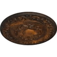 thumbnail image 3 of Ekena Millwork 27 3/4"OD x 2"P Sydney Ceiling Medallion (Fits Canopies up to 5 3/4"), Hand-Painted Rust, 3 of 6
