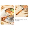thumbnail image 4 of Stainless Steel Non Stick Noodles Pot Korean Ramen Cooking Pot Multipurpose Electric Cooking Pot with Wood Long Handle Fast Heating For Kitchen Cookware, 4 of 7