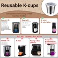 thumbnail image 2 of Vasos K reutilizables CTIANWXY para Keurig 1.0 de acero inoxidable, paquete de 2, 2 of 6