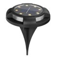 thumbnail image 1 of 8Pcs Solar Lights Outdoor Waterproof Solar Ground Light 12 LED Garden Lights Disk Light Outdoor Lan, 1 of 5