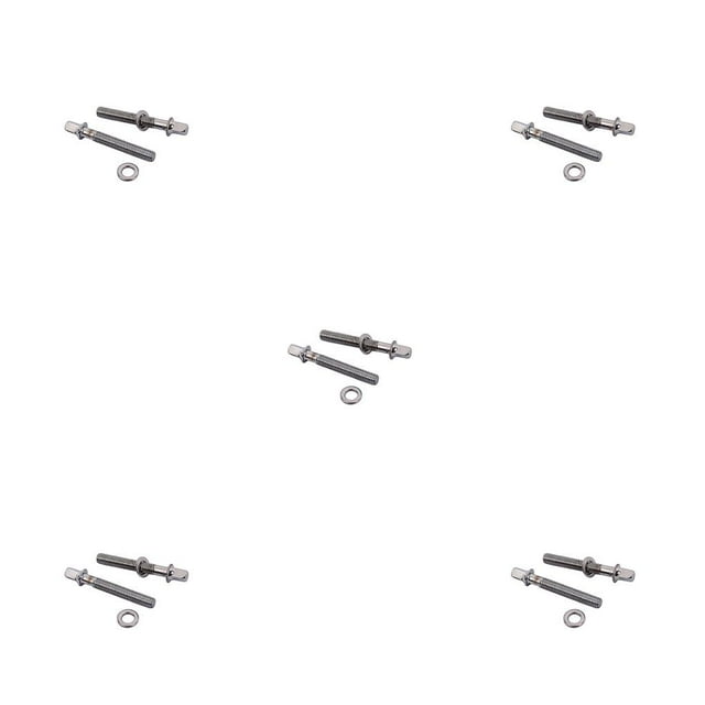 Justharion 2 Pieces Drum Set Screws Professional Hardware Accessory Drums Mounting Screw As shown 50mm 5Set