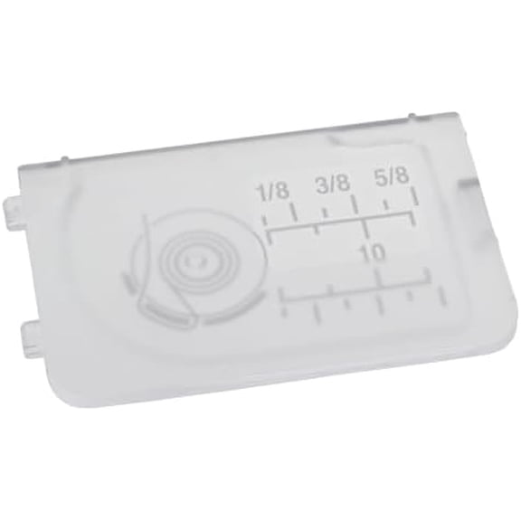 Bobbin Cover Plate for Janome Sewing Machines (502017104) - Fits Janome MC6500, MC6600, MC7700QCP, MC8900, 3160QDC, 4120QDC, and More