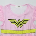 thumbnail image 3 of Toddler Girls Short Sleeve Princess Dress Super Hero Costume, 3 of 5