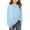 Light Blue, variant on Tumotour Hoodie Sweatshirt For Teens Girls Casual Hoodie Sweatshirt Crew Neck Long Sleeve Blouse Shirts Loose Fit Pullover Tops Fall Shirt 5-14 Years