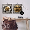 thumbnail image 4 of Stupell Industries Boho Sun & Moon Landscape Painting Gallery Wrapped Canvas Art Print Wall Art, 24 x 24, Set of 2, 4 of 8