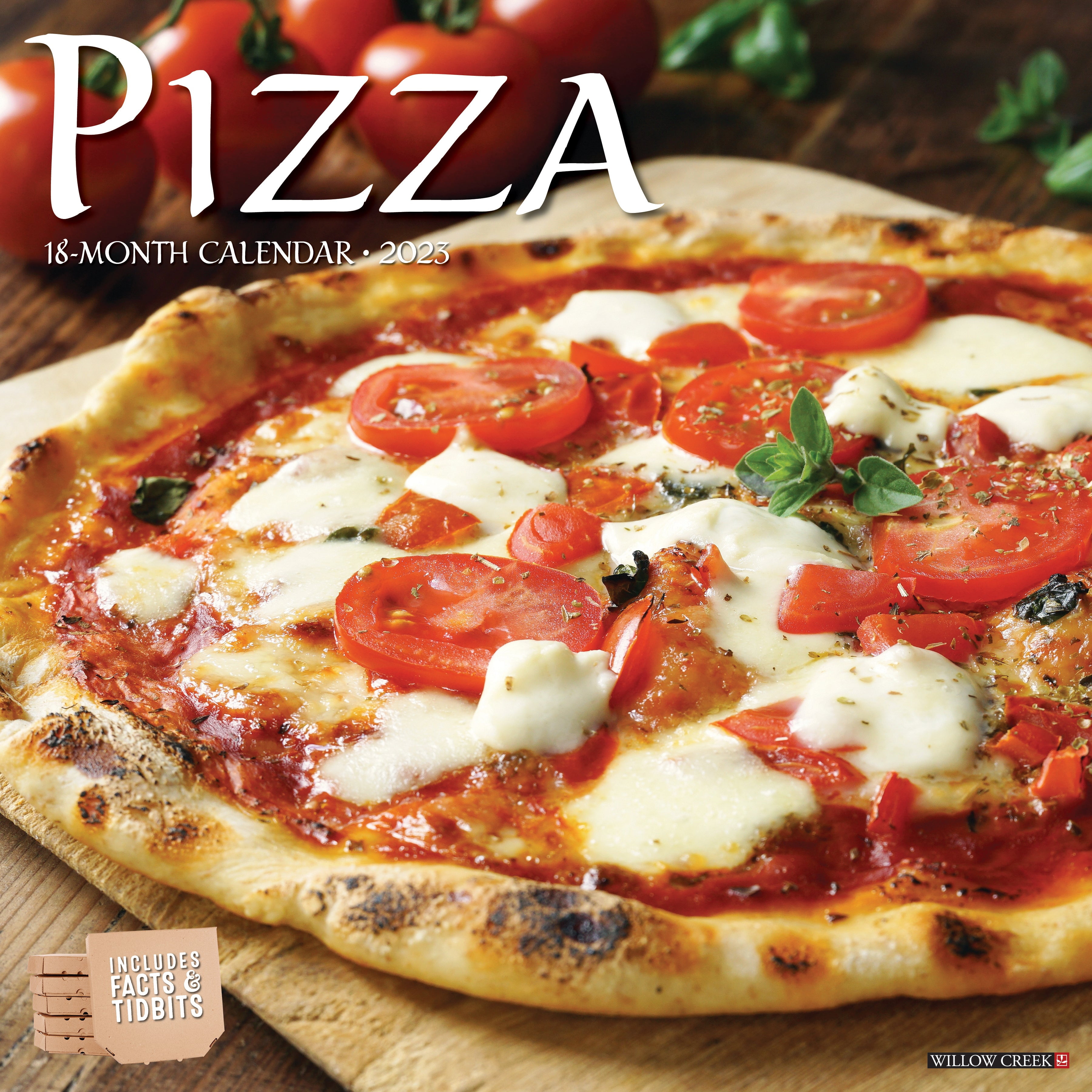 Pizza 2023 Wall Calendar