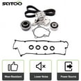 thumbnail image 2 of SCITOO for 99-04 Acura Honda 3.2L 3.5L SOHC V6 ,Replaceable Timing Belt Water Pump Kit with Valve Cover Gasket Fits select: 2003 HONDA PILOT EXL, 2003-2004 HONDA ODYSSEY EX, 2 of 5