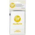 (4 pack) Wilton Reusable Featherweight Decorating Piping Bag, Plastic, 8in.