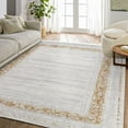 thumbnail image 4 of Mink Geometric Area Rugs for Living Room Washable Rugs Boho Moroccan Area Rug Soft Neutral Geometric Bohemian Carpet Distressed Indoor Rug for Bedroom Dining Room Office Foldable Nonslip Rug, 4 of 9