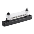 thumbnail image 2 of Yimiti 2Pcs 12V‑48V 150A Power Distribution Block 6 Studs M6 Battery Bus Bar For Car-2Pcs, 2 of 9