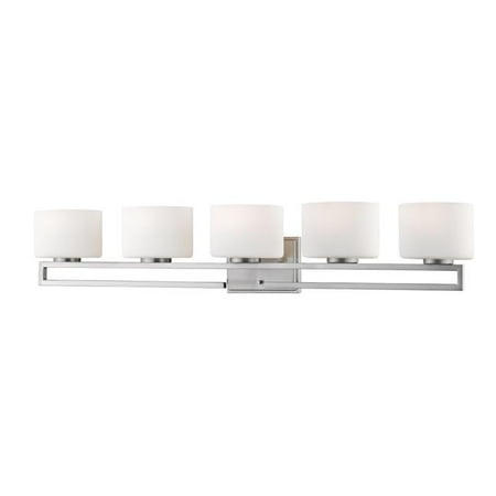 

Z Lite 335-5V-BN-LED 6.87 x 41.37 x 5.62 in. 5 Light Vanity Brushed Nickel