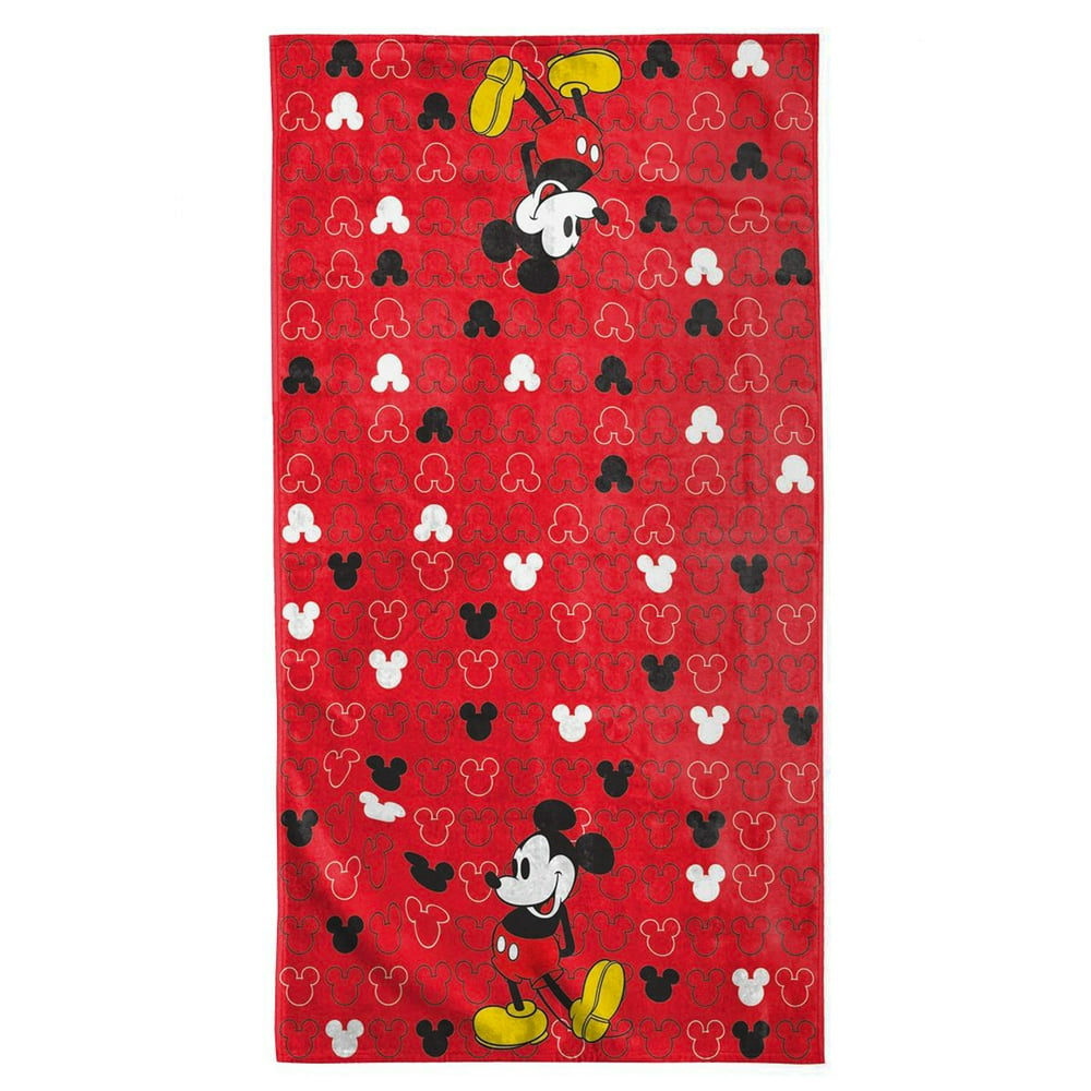 Mickey Mouse Bath Towels