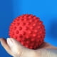 thumbnail image 3 of Rodillo de masaje para reflexología de pies, masajeador de puntos de estimulación, 9 cm rojo, 3 of 6