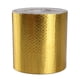 thumbnail image 1 of Cinta de barrera térmica de aluminio, adhesiva reflectante de calor, para blindaje térmico, para altas temperaturas, color dorado y plateado., 1 of 4