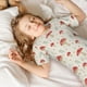 thumbnail image 5 of Fotbe Mushroom Pijama Estampada de 2 Piezas para Niños – Ropa de Dormir de Manga Corta Cómoda para Niños y Niñas, Camiseta y Shorts de Algodón-Medium, 5 of 6
