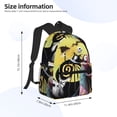 thumbnail image 2 of Goofa The Nightmare Before Christmas Pattern Casual Backpack – School Backpack Lightweight & Ergonomic Design, Water-Resistant, Spacious & Comfortable, Travel, 2 of 6