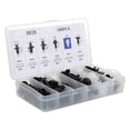 thumbnail image 2 of 6size 100pcs Clip Garniture Voiture Pousser Broche Rivet Pare-Chocs Porte Panneau de Retenue Kit de Fixation de Fixation, 2 of 7