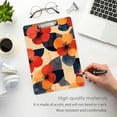 thumbnail image 3 of FORMRS Acrylic Clipboard with Low Profile Clip Standard A4 Letter Size, 12.5" x 9", Flowers Pattern, 3 of 8